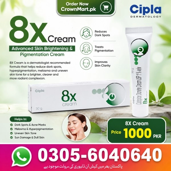 8X Cream in Pakistan