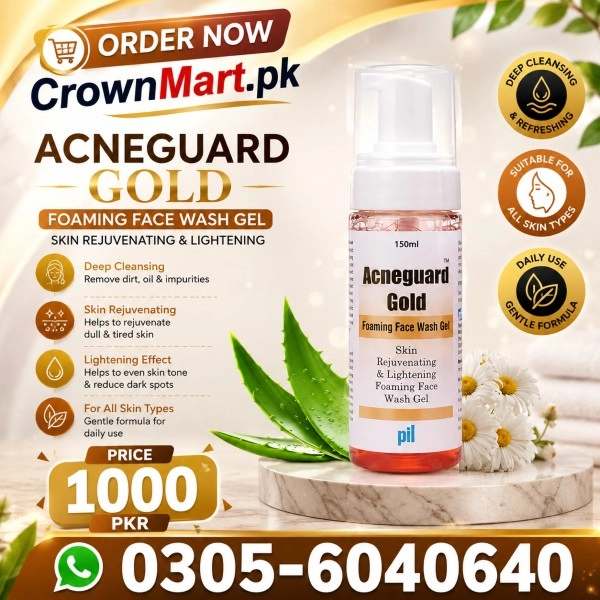 Acneguard Gold Foaming Face Wash Gel In Pakistan