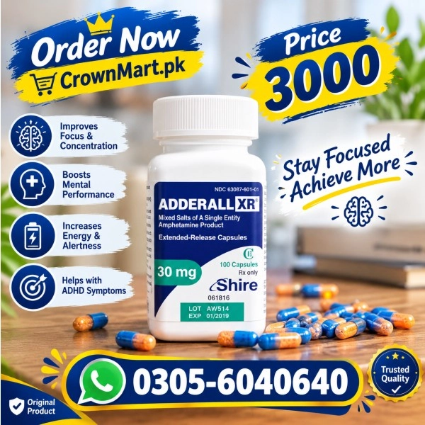 Adderall Tablets Price In Pakistan