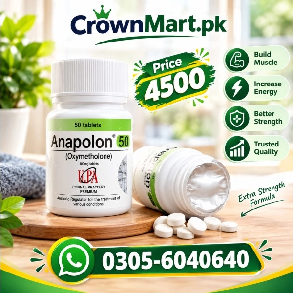 Anapolon 50mg Tablets in Pakistan