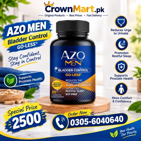 Azo Men Bladder Control Capsules In Pakistan