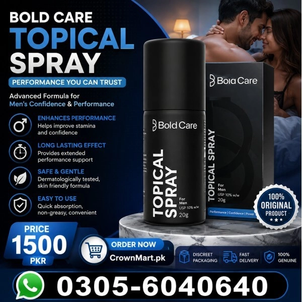 Bold Care Topical Delay Spray In Pakistan