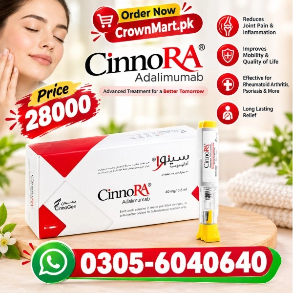 Cinnora Injection 40 Mg In Pakistan