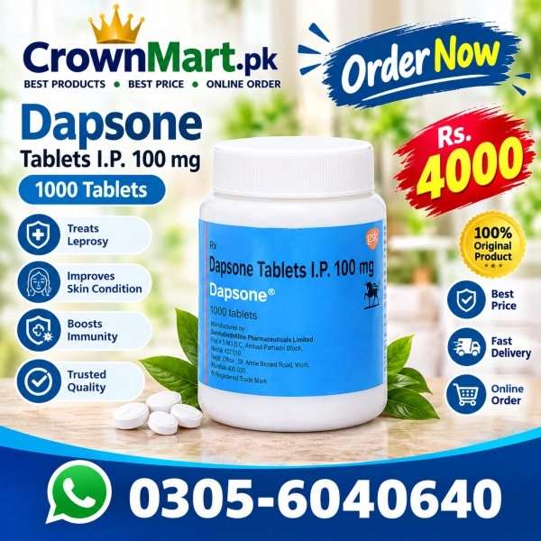 Dapsone 1000 Tablet Price in Pakistan