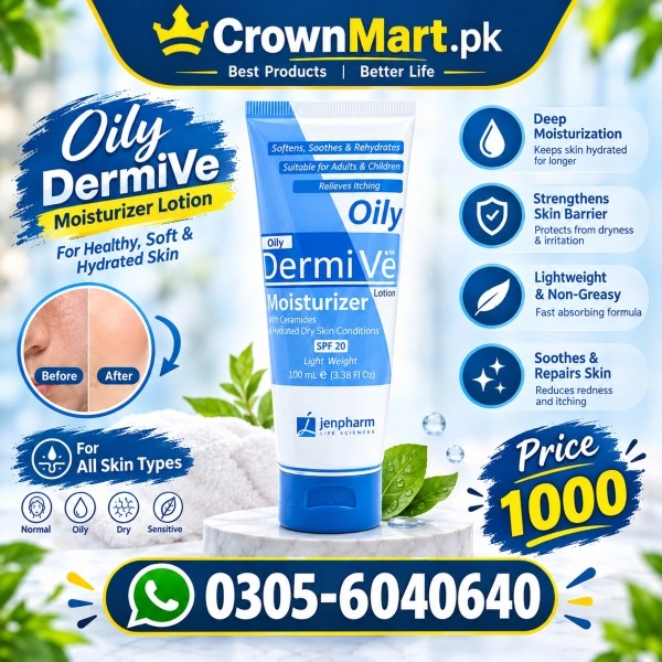 Dermive Oily Moisturizer Gel In pakistan