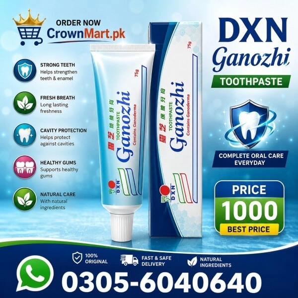 DXN Ganozhi Toothpaste in Pakistan