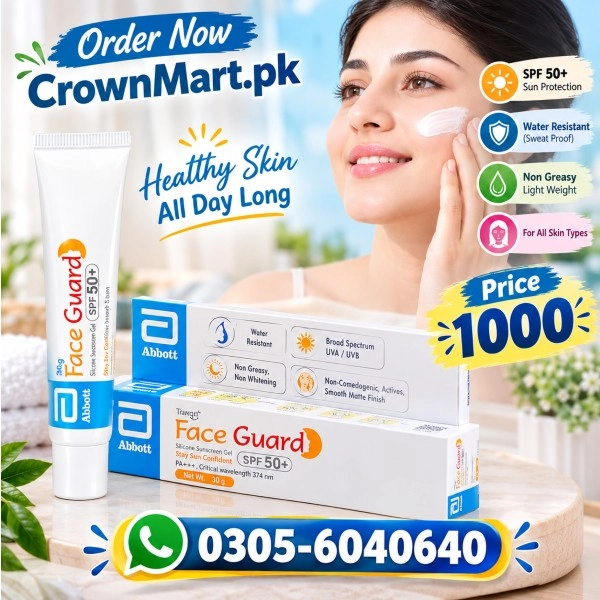 Faceguard Silicone Sunscreen Gel In Pakistan