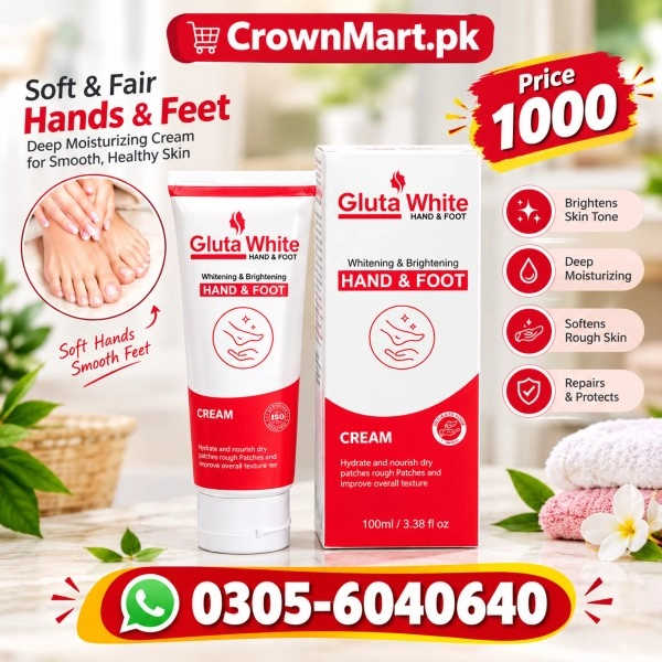 Gluta White Hand Foot Cream In Pakistan