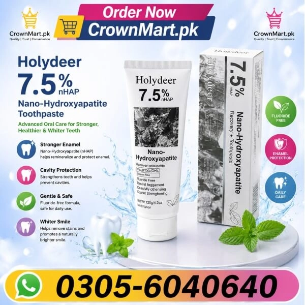 Holydeer Recovery Toothpaste 7.5% Nano Hydroxyapatite