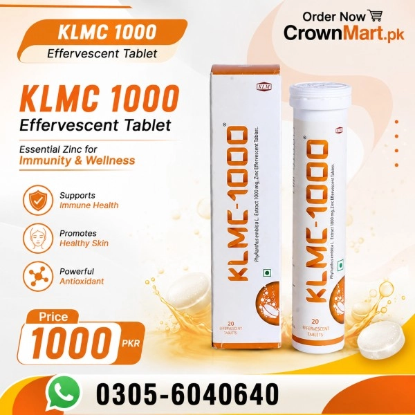 KLMC 1000 Effervescent Tablet In Pakistan