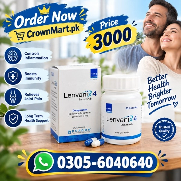 Lenvatinib 4mg Capsules In Pakistan