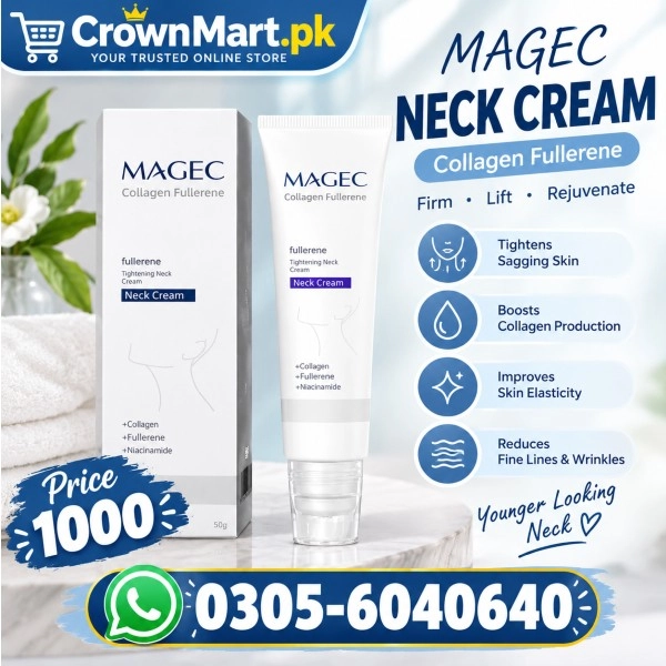 Magec Collagen Fullerene Neck Cream in Pakistan