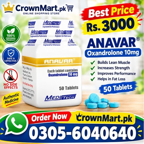 Meditech Anavar Tablets In Pakistan