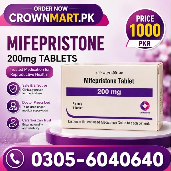 Mifepristone 200mg Tablets In Pakistan