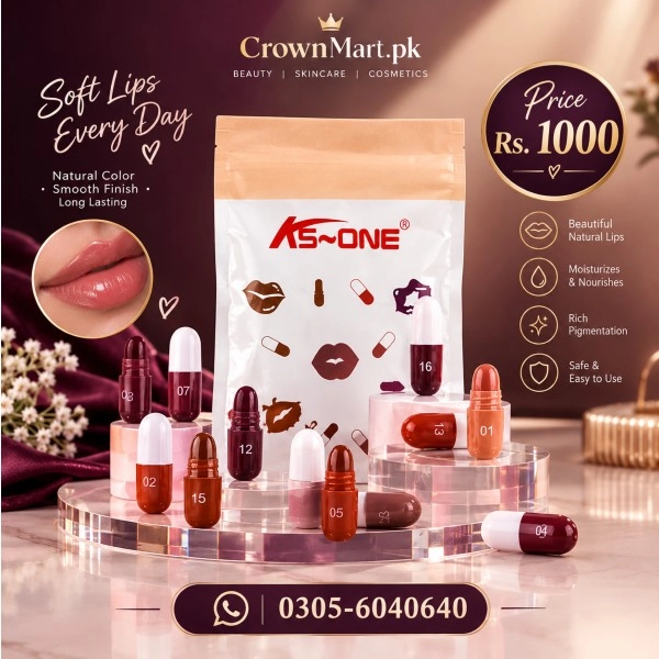 Mini Capsule Lipstick Set - 18 Pcs Pack