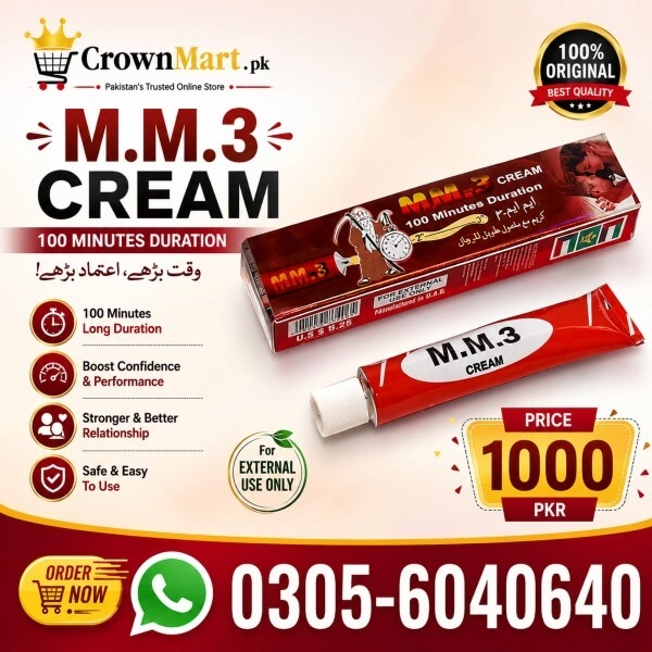 MM3 Timing Cream in Pakistan