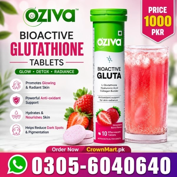 Oziva Bioactive Glutathione Tablets In Pakistan