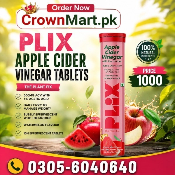 Plix Apple Cider Vinegar Tablets In Pakistan
