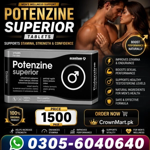 Potenzine Superior Tablets In Pakistan