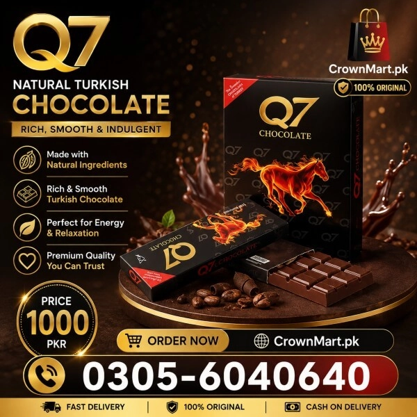Q7 Natural Turkish Chocolate In Pakistan