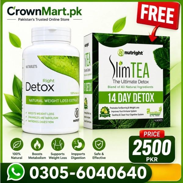 Right Detox Tablets + Free Slim Tea In Pakistan