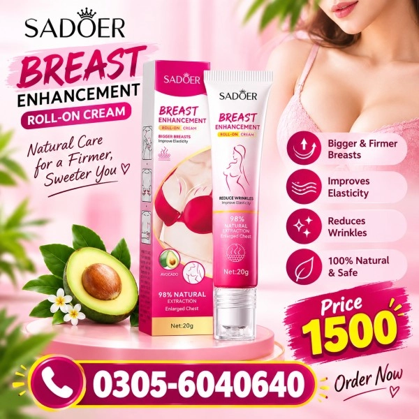 Sadoer Breast Enhancement Roll-On Cream Price In Pakistan