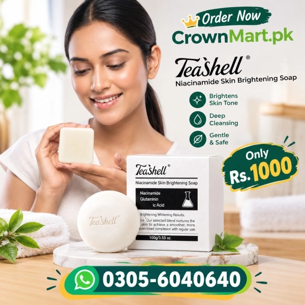 TeaShell Niacinamide Skin Brightening Soap In Pakistan