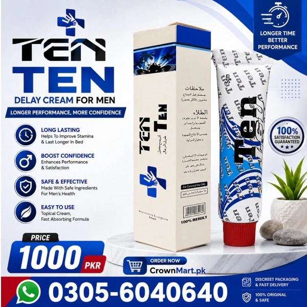 TEN TEN Delay Cream In Pakistan