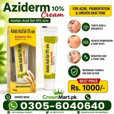 Aziderm 10% Cream In Pakistan