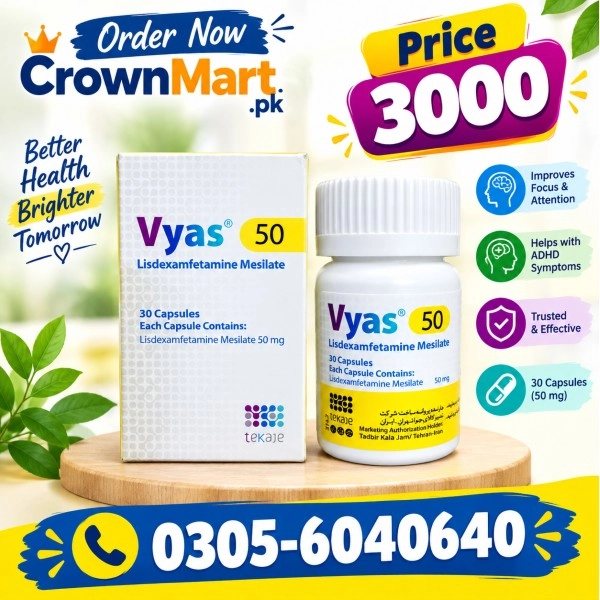 Vyas 50mg Price in Pakistan