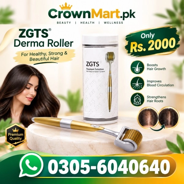Zgts Derma Roller Made in USA in Pakistan